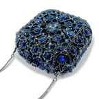 Feminino maquiagem mini caso de luxo designer bolsas cristal vidro banquete sacos strass jantar bolsa embreagem sacos festa do vintage