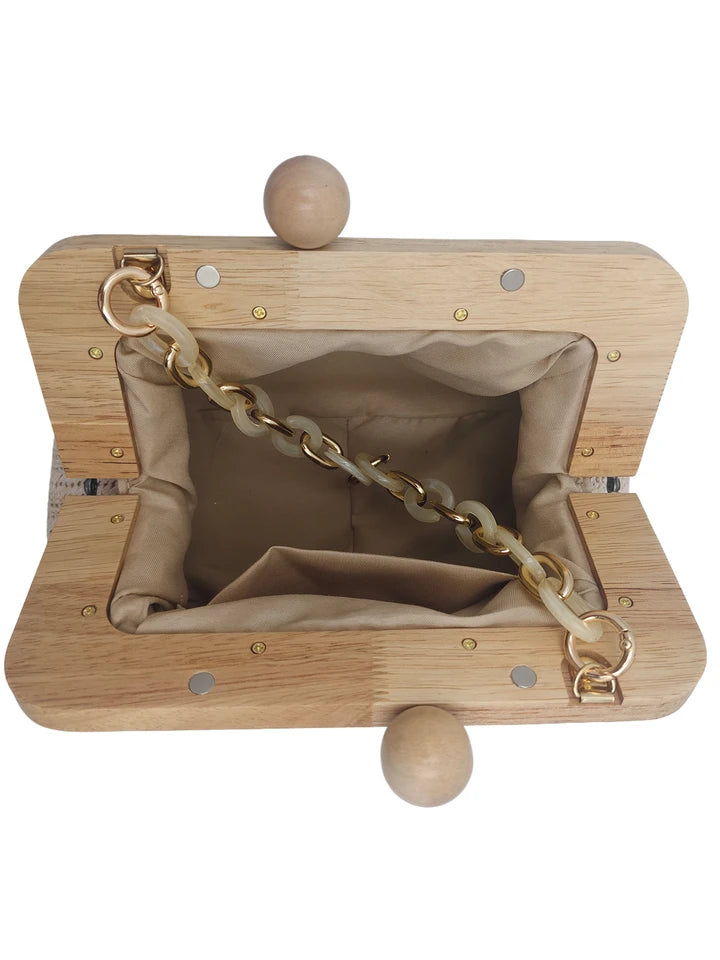 Bolsa Clutch Palha Jandaíra
