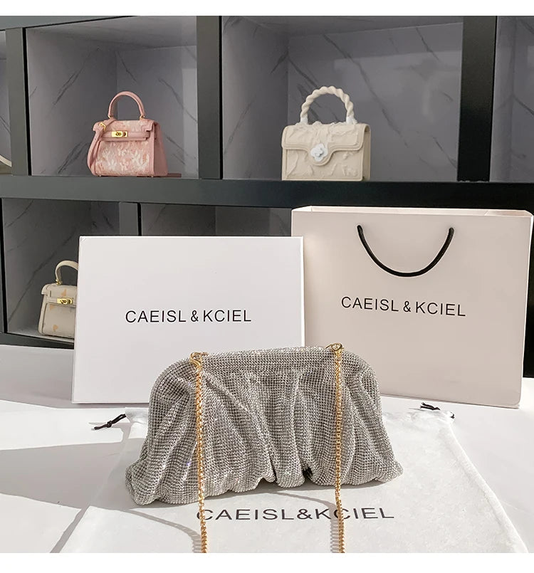 Alta qualidade de luxo moda strass diamante saco noite glitter bolsa feminina festa casamento bling brilhante bolsa embreagem