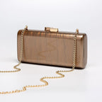 Mais recente design retângulo bolsa crossbody embreagem bolsas de ombro casamento moda sacos noite acrílico forma especial escudo luxo