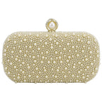 Bolsas de noite femininas pérola frisado bolsa embreagem casamento nupcial garras festa baile senhora crossbody bolsa ombro