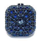 Feminino maquiagem mini caso de luxo designer bolsas cristal vidro banquete sacos strass jantar bolsa embreagem sacos festa do vintage