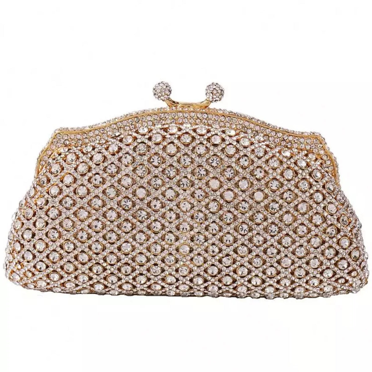 Embreagem formal de strass prateado para mulheres, bolsa elegante para banquete, festa de casamento, bolsa de cristal, bolsa nupcial luxuosa diamante