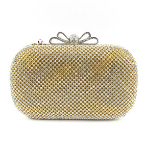 Bolsa de Mão Charm Moon G65 para Mulheres, Clutch de Noite com Diamantes Embutidos, Bolsa de Telefone Móvel Faion, Novo Est...