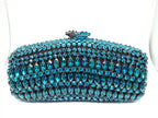 Boutique De Fgg-Embreagem De Cristal Azul Marinho Para Mulheres, Bolsas De Noite, Bolsas De Strass De Noiva, Bolsas De Festa De Casamento