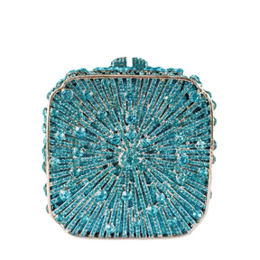 Cristal Noite Embreagem Para Mulheres, Bolsa De Casamento, Embreagem De Noiva, Minaudiere Box, Bolsas De Strass, Boutique, Em Stock