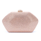 Mulheres vermelho/azul/rosa pedras sacos de noite strass pequeno dia embreagem bolsa ombro corrente festa casamento bolsas para bolsa feminina