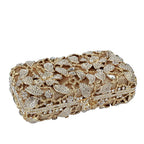 Bolsa de mão única estilo europeu com strass, pérolas e diamantes de água, bolsas de cristal ecológicas para ocasiões formais
