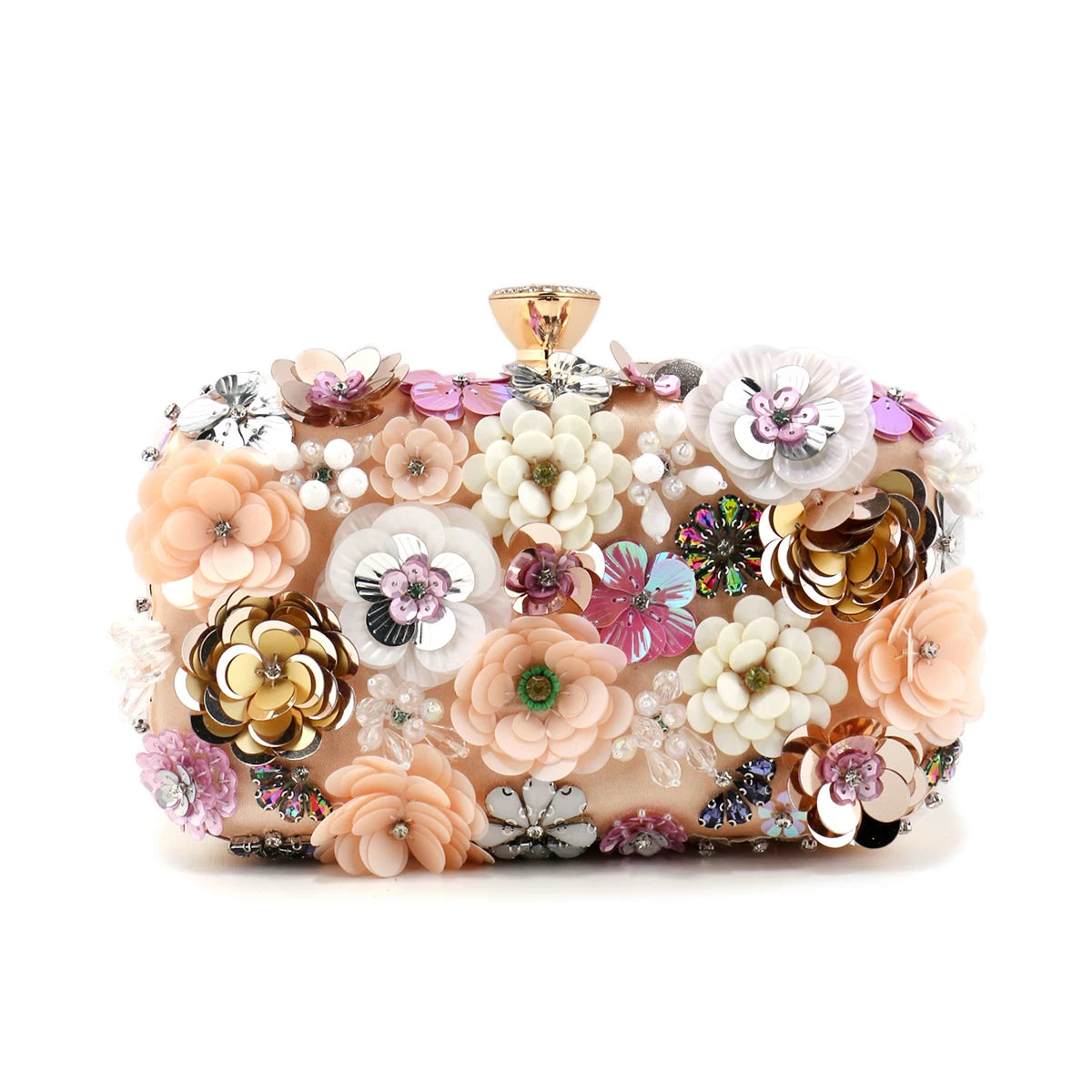 Moda feminina sacos flor diamantes bordado pequena embreagem de luxo senhora bolsas sacos noite nova chegada corrente bolsa ombro