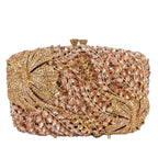 Boutique de fgg flor elegante bolsas e bolsas de noite designer de luxo festa de casamento strass sacos de embreagem de casamento nupcial
