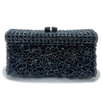 Bolsa feminina feita à mão de cristal, bolsa de mão para noite, vintage, banquete, festa de casamento, designer, elegante, vestido, presente
