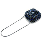 Feminino maquiagem mini caso de luxo designer bolsas cristal vidro banquete sacos strass jantar bolsa embreagem sacos festa do vintage