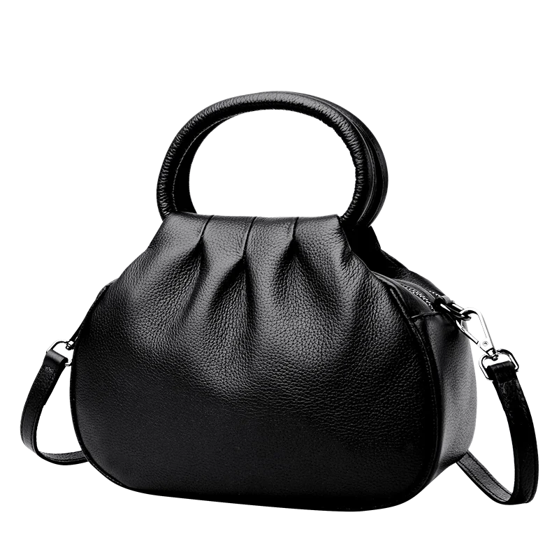 Designer de couro genuíno bolsa feminina moda ombro saco do mensageiro luxo macio mensageiro sac feminino bolsa senhoras tote