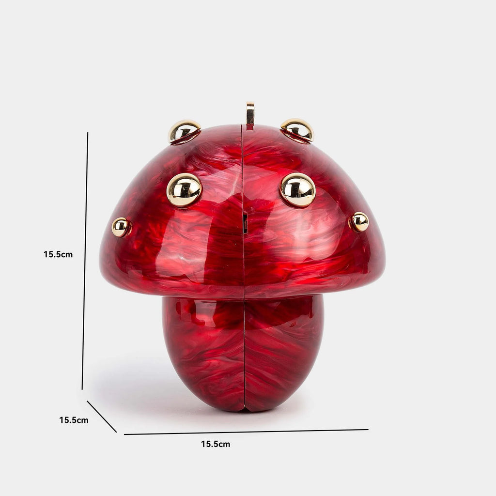 Clutch Cogumelo Mushroom Charm