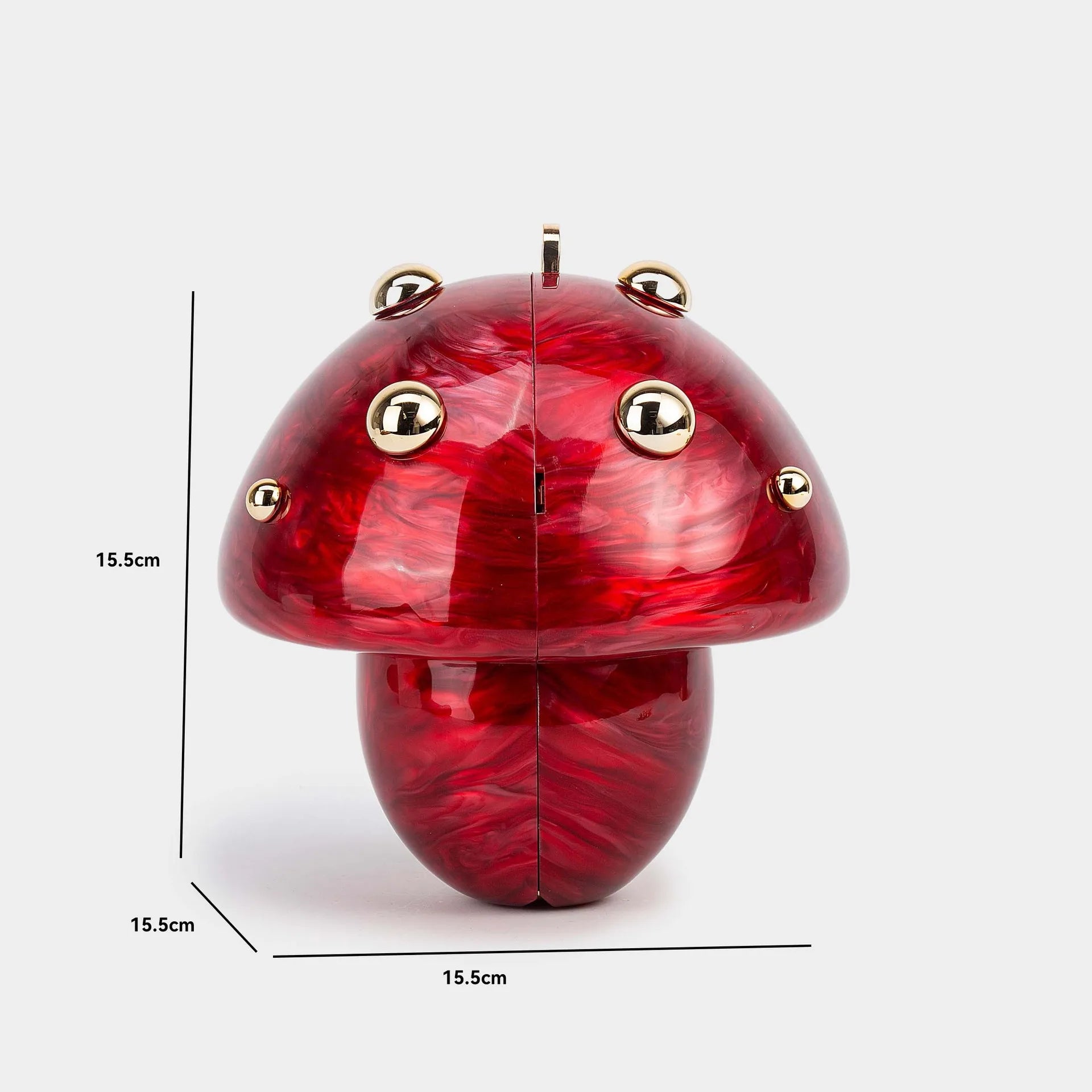 Clutch Cogumelo Mushroom Charm