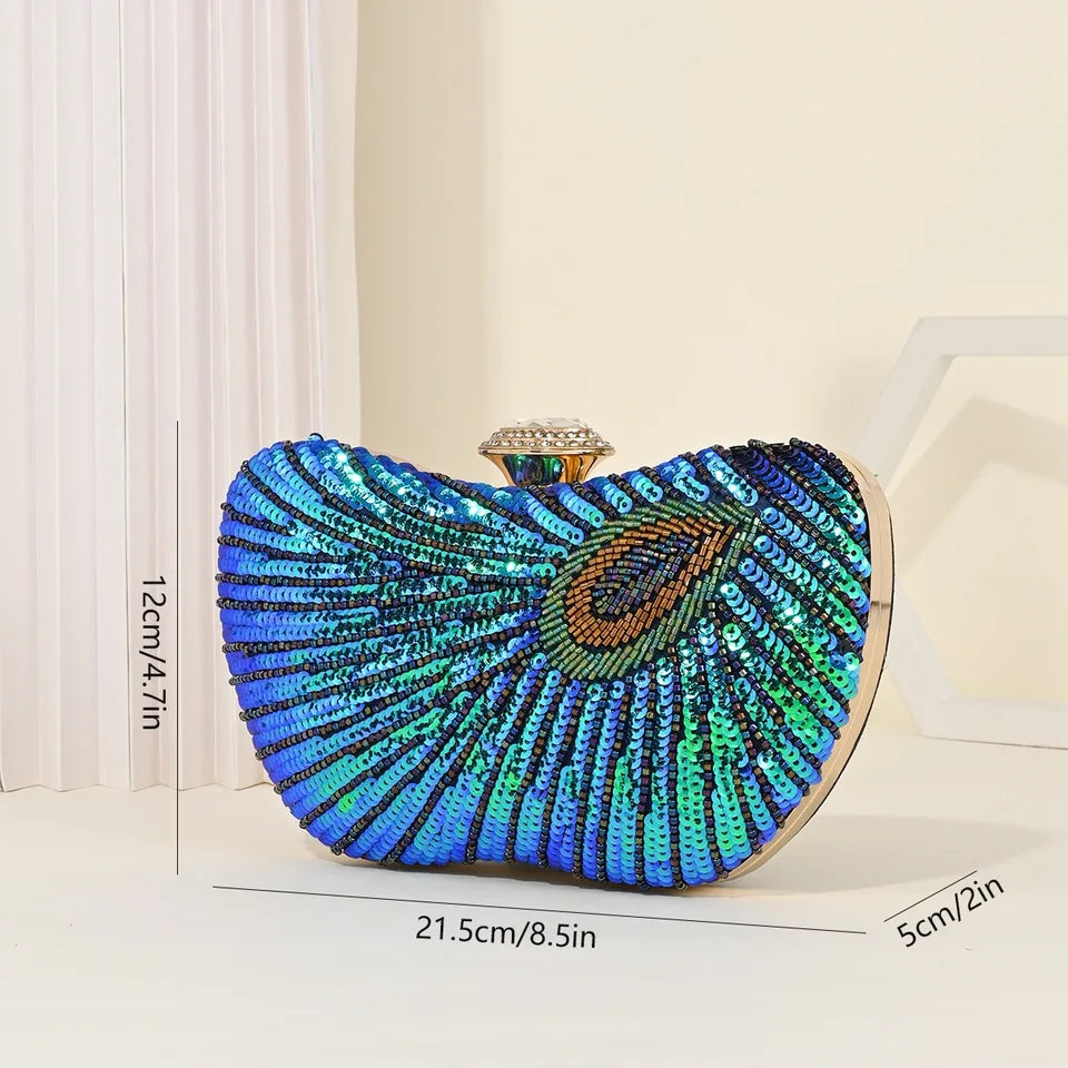 Clutch Pavão Bijoux