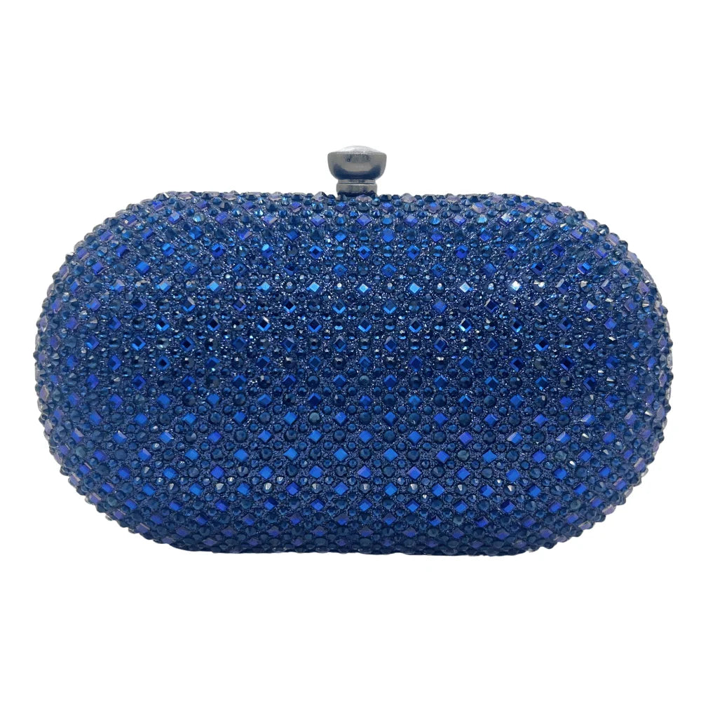2024 bolsas de noite de luxo para mulheres – bolsa de embreagem de strass com decorações de cristal, bolsa de festa de casamento