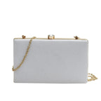 Elegante jantar saco de embreagem bolsa de ombro feminino brilhante grampo de cabelo pequena caixa de maquiagem nova 2025 tendência da moda