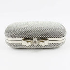 Bolsa de Mão Charm Moon G65 para Mulheres, Clutch de Noite com Diamantes Embutidos, Bolsa de Telefone Móvel Faion, Novo Est...