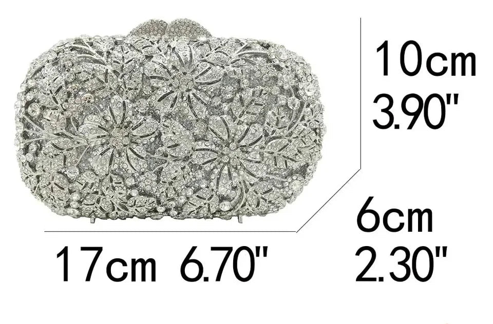 Clutch Cristal Céliane