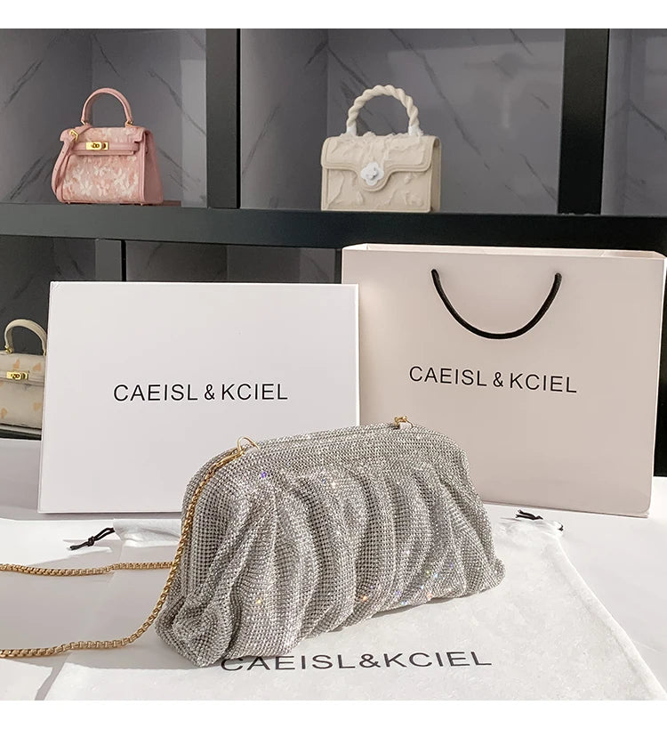 Alta qualidade de luxo moda strass diamante saco noite glitter bolsa feminina festa casamento bling brilhante bolsa embreagem