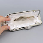 Bolsa de Noite Transfronteiriça de Pérolas Fena, Bolsa de Mão E de Poliéster io para Banquete, Jr e Festas ...