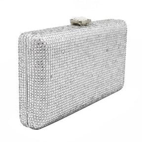 Fgg bolsa de noite cor sólida bolsa de diamante europeia e americana bolsa de banquete bolsa de noiva bolsa de mão de diamante material duro