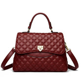 Designer de luxo multi camadas bolsa feminina 2024 na moda alta qualidade couro macio saco do mensageiro das mulheres ombro crossbody saco