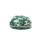 Clutch Cristal Esmeraldina