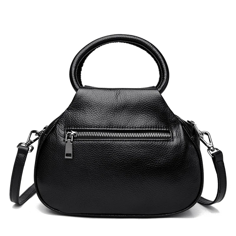 Designer de couro genuíno bolsa feminina moda ombro saco do mensageiro luxo macio mensageiro sac feminino bolsa senhoras tote