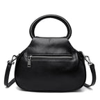 Designer de couro genuíno bolsa feminina moda ombro saco do mensageiro luxo macio mensageiro sac feminino bolsa senhoras tote
