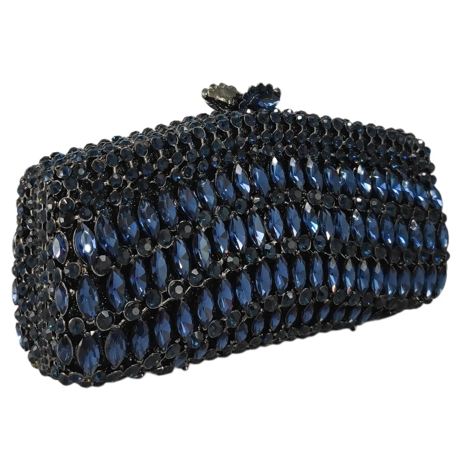 Boutique De Fgg-Embreagem De Cristal Azul Marinho Para Mulheres, Bolsas De Noite, Bolsas De Strass De Noiva, Bolsas De Festa De Casamento