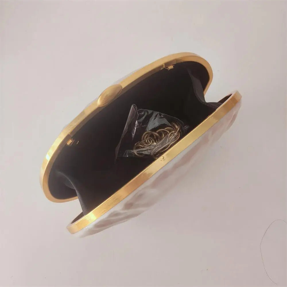 Pro nude concha festa de casamento pequenas bolsas verão praia bolsas ombro bolsa feminina acrílico escudo saco bonito noite saco embreagem