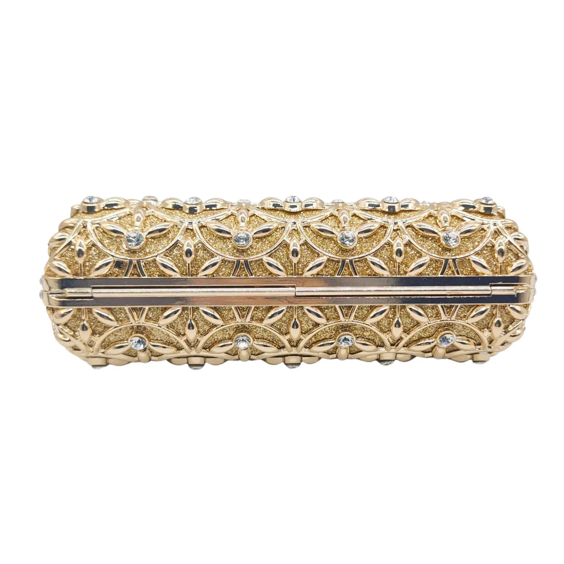Cristal strass strass vestido de noite bolsa, alta qualidade, ouro metal embreagem saco, diamante embreagem bolsa, cadeia ombro saco