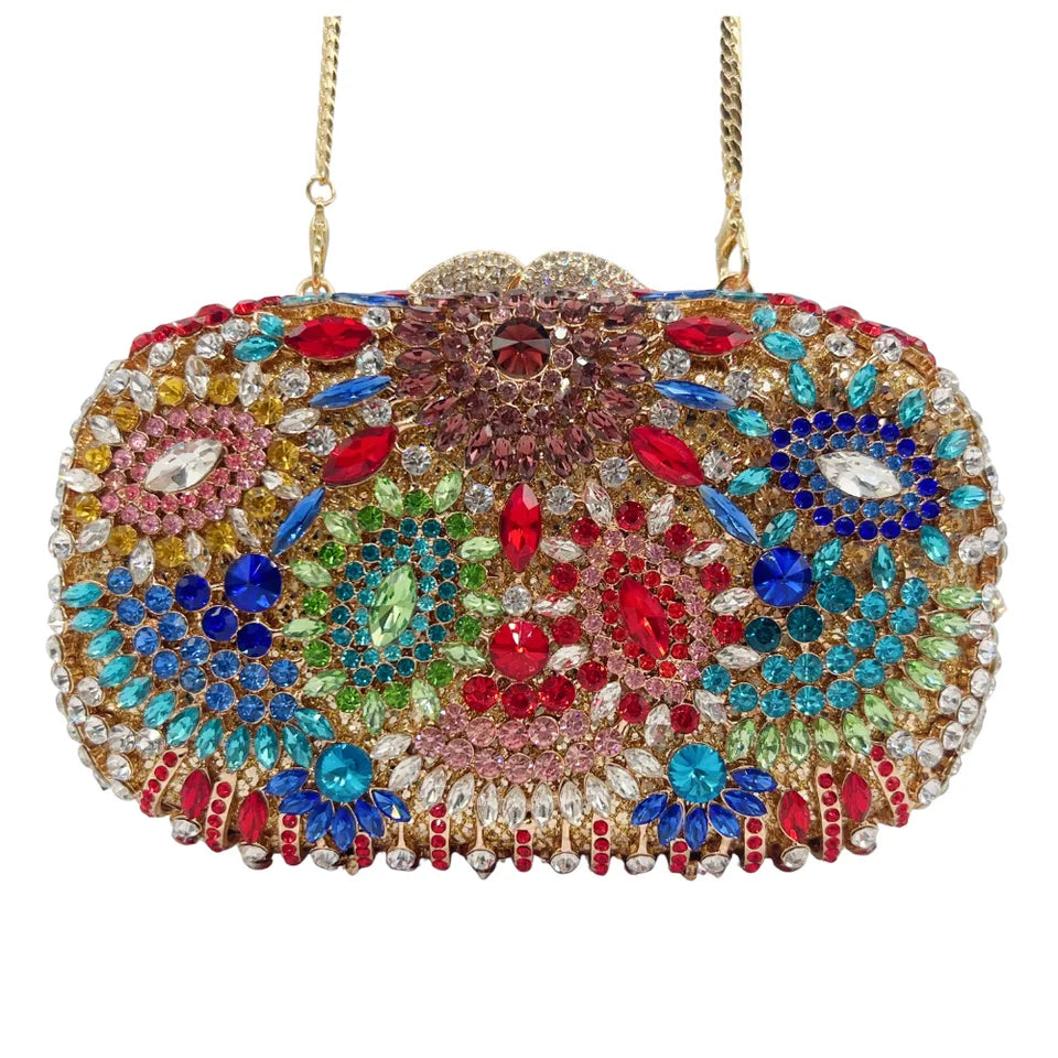 Clutch Cristal Florentine