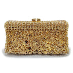Bolsa feminina feita à mão de cristal, bolsa de mão para noite, vintage, banquete, festa de casamento, designer, elegante, vestido, presente