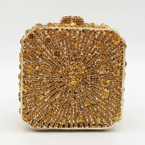 Cristal Noite Embreagem Para Mulheres, Bolsa De Casamento, Embreagem De Noiva, Minaudiere Box, Bolsas De Strass, Boutique, Em Stock