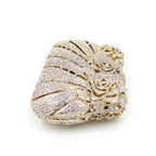 Clutch Cristal Floral