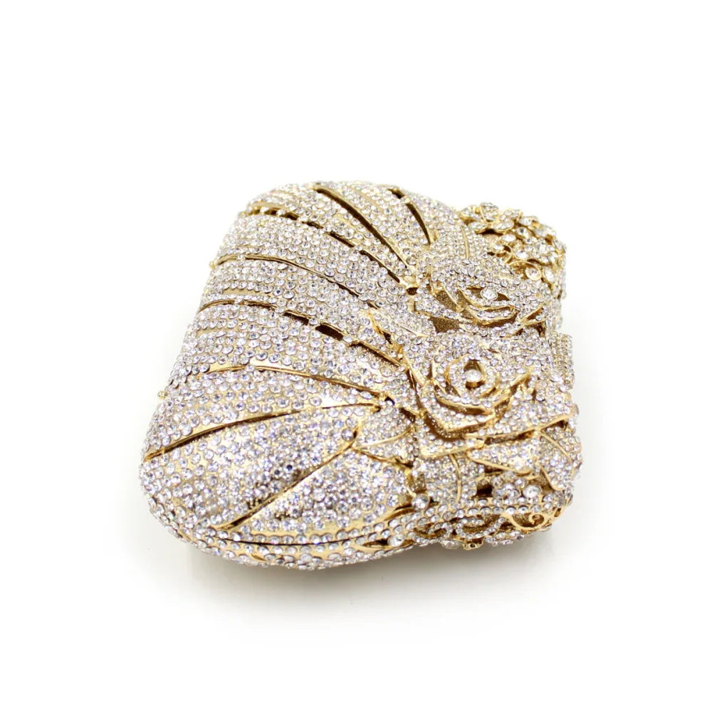 Clutch Cristal Floral