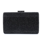 Bolsa de Noite Diamante, Clutch de Casamento, Bolsa de Mão Metálica para Mulheres, Bolsas com Strass, Minaudiere para Festa de Casamento