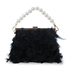 Bolsas de luxo para mulheres, bolsa de embreagem noturna, bolsa de ombro, corrente de pérolas, bolsa de casamento designer 12 cores