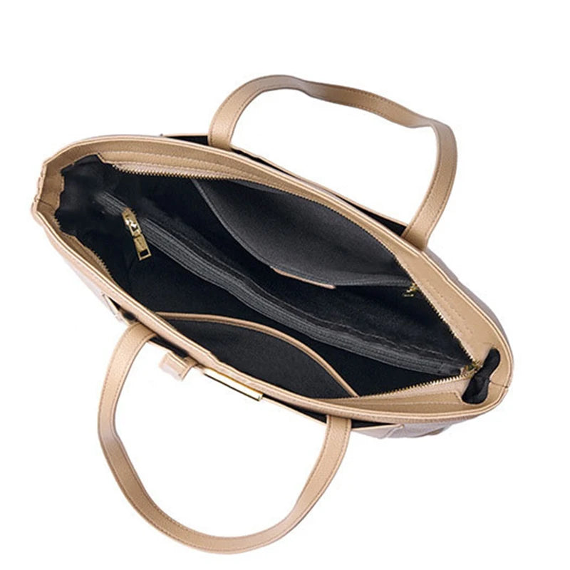 100% couro genuíno bolsa feminina grande capacidade simples moda feminina bolsa de ombro bolsa de armazenamento 2328