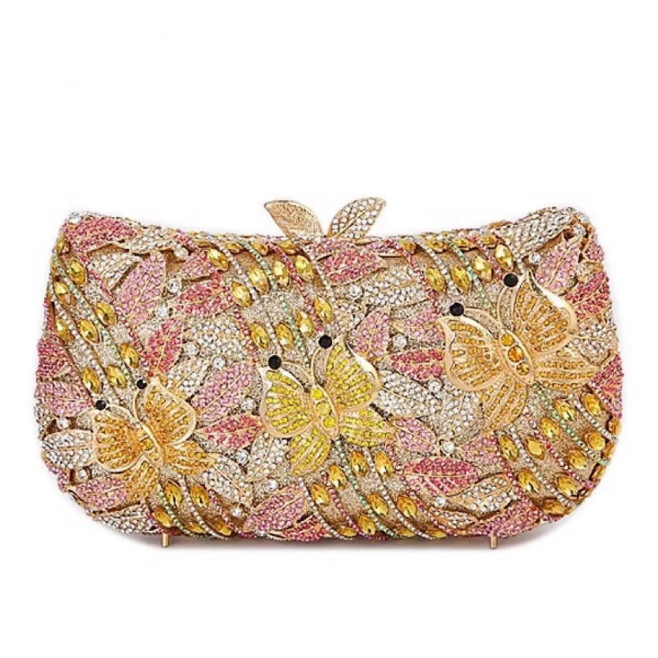Oco para fora das mulheres saco de noite ouro cristal banquete bolsa luxo diamante embreagem bolsa casamento noiva sacos elegante jantar saco
