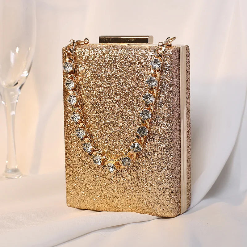 Bolsa Clutch Cadena