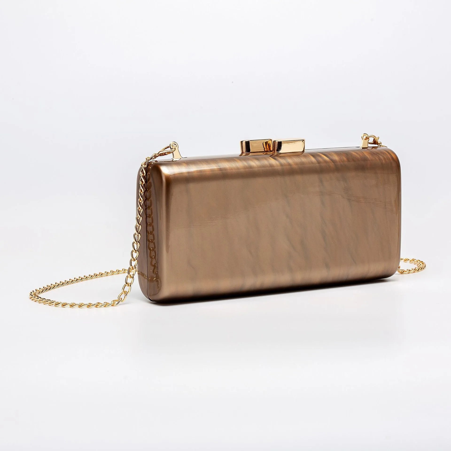 Mais recente design retângulo bolsa crossbody embreagem bolsas de ombro casamento moda sacos noite acrílico forma especial escudo luxo