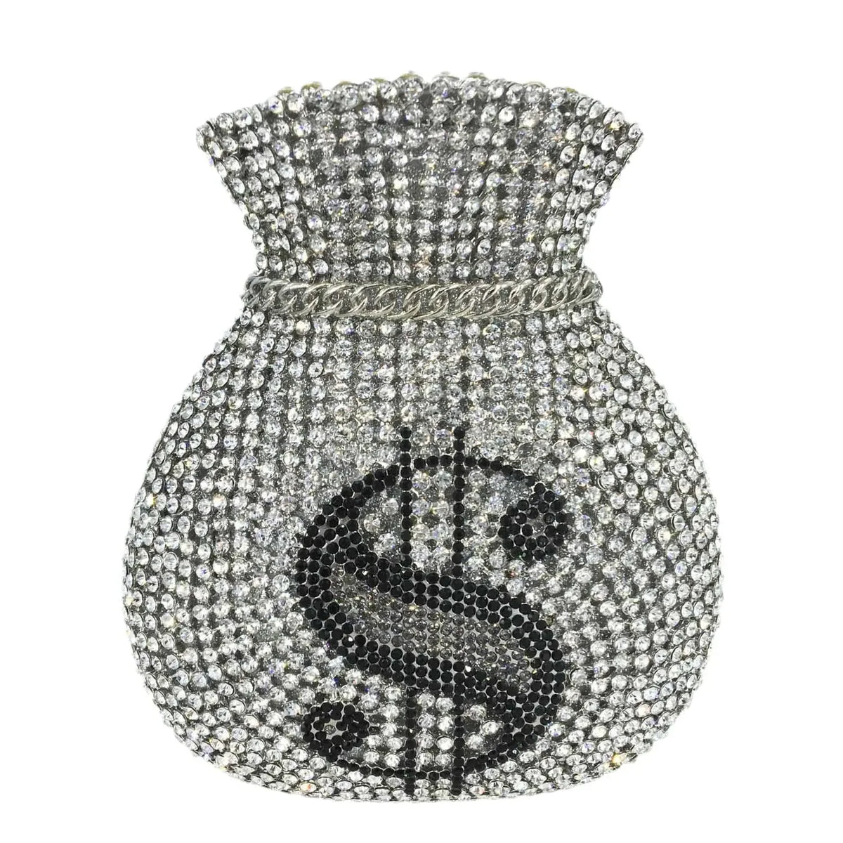 Bouotique de fgg (em estoque) dólares dinheiro bolsa de embreagem feminina cristal bolsas noite festa casamento cocktail minaudiere bolsas