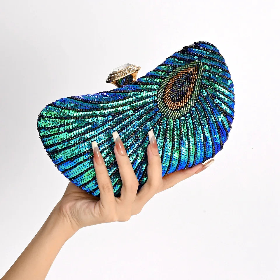 Clutch Pavão Bijoux