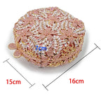 Mulheres designer bolsas de luxo vestido sacos alta qualidade cristal jantar embreagem bolsa diamante banquete festa sacos artesanal brilhante saco