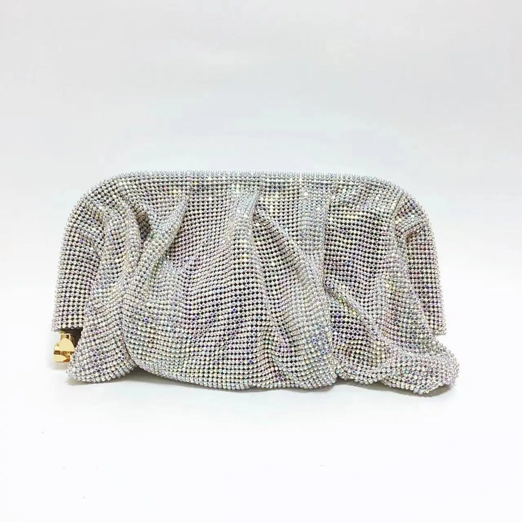 Alta qualidade de luxo moda strass diamante saco noite glitter bolsa feminina festa casamento bling brilhante bolsa embreagem