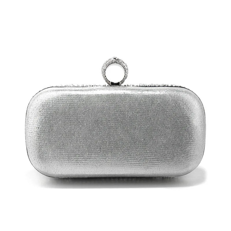 Bolsa de noite embutida com diamante, bolsa feminina para festa, vestido de casamento brilhante, versátil, bolsa crossbody para correspondência diária